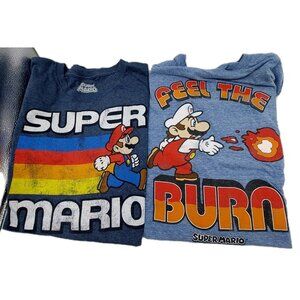 Super Mario T Shirt Size 2XL Feel The Burn &